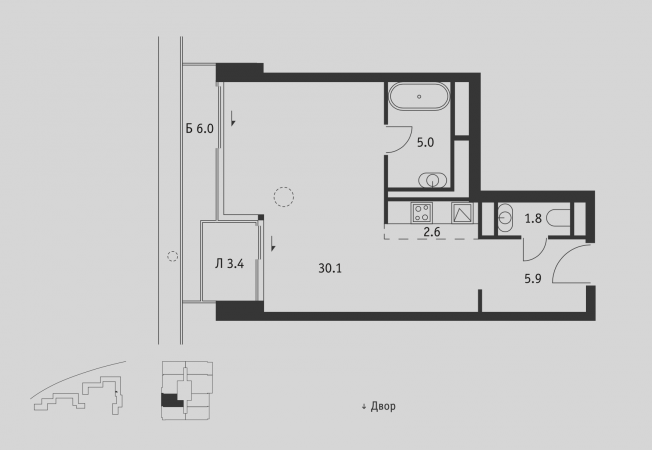Фото ЖК Бадаевский от Capital Group. Жилой комплекс 